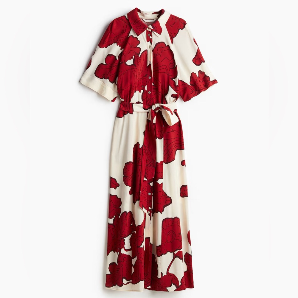 Luxury Rayon Maxi Midi Dress – Designer Look, Statement Silhouette